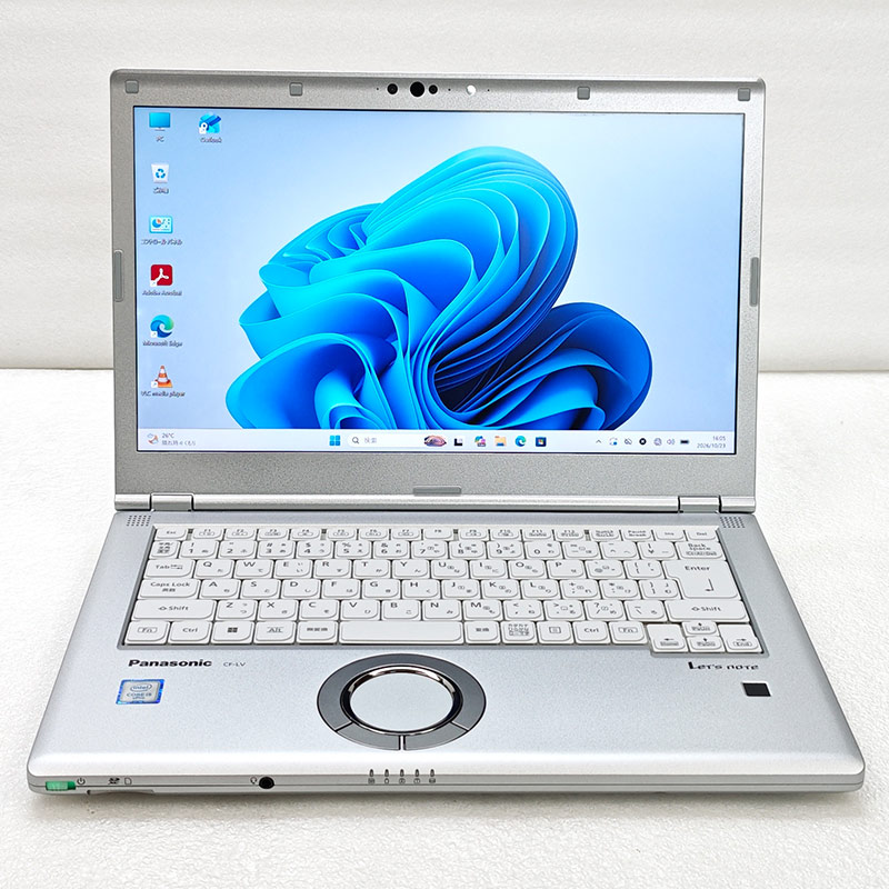 中古パソコン Panasonic Let's note CF-LV7 Windows11 Pro Core i5 8350U メモリ 16GB SSD 256GB 14型 無線LAN Wi-Fi WEBカメラ 14インチ A4 本体 3ヶ月保証 WPS | Let’s note | 01