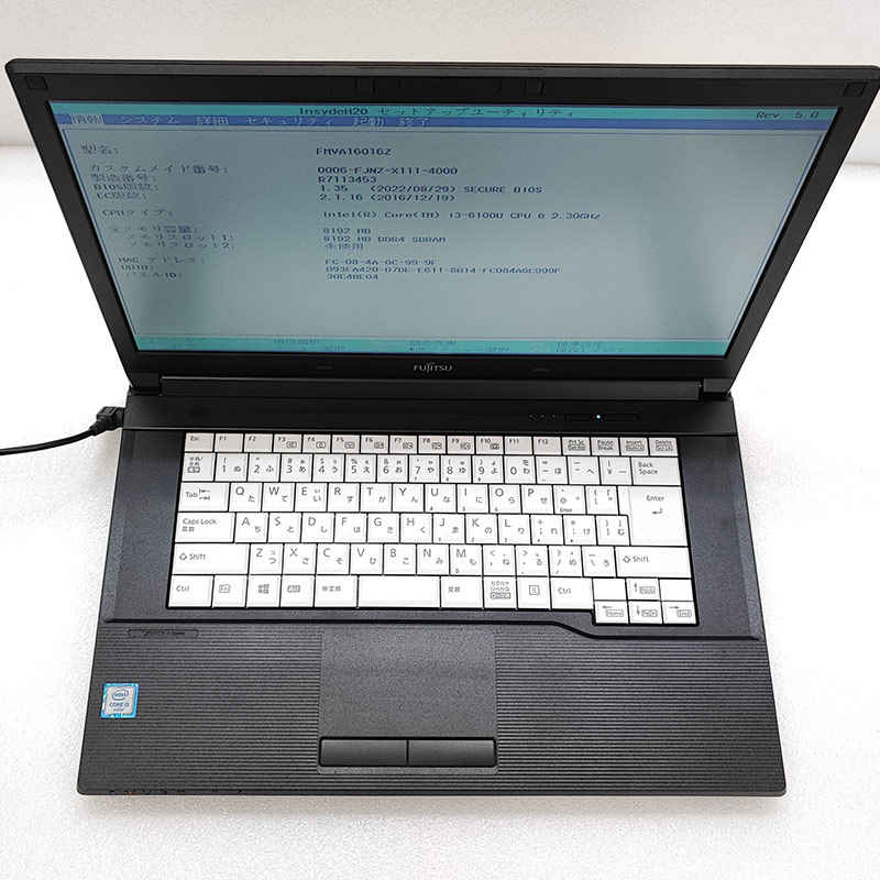 LIFEBOOK ジャンク品 富士通 A576/P FMVA16016Z ジャンクPC ジャンク