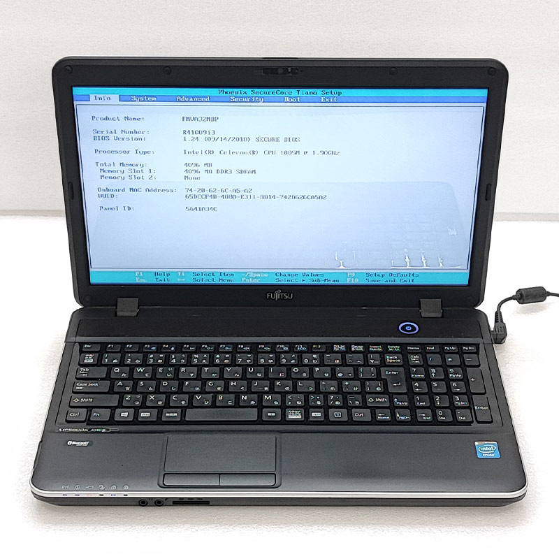 FUJITSU AH32/M パソコン ジャンク品 富士通 LIFEBOOK AH32/M FMVA32MBP ジャンクPC