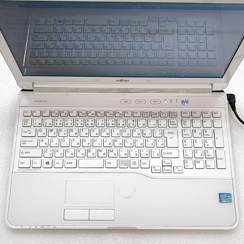 富士通 - LIFEBOOK AH53/J ノートパソコンジャンク　i7-core ジャンク品 富士通 LIFEBOOK AH53/J FMVA53JWP ジャンクPC
