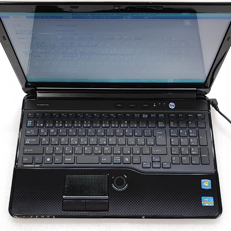 LIFEBOOK ジャンク品 富士通 AH54/G FMVA54GBKS ジャンクPC ジャンク