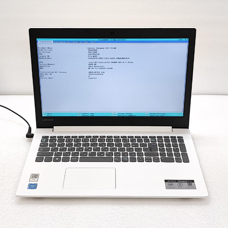 ジャンク品 Lenovo ideapad 330-15IGM ジャンクPC ジャンクパソコン 