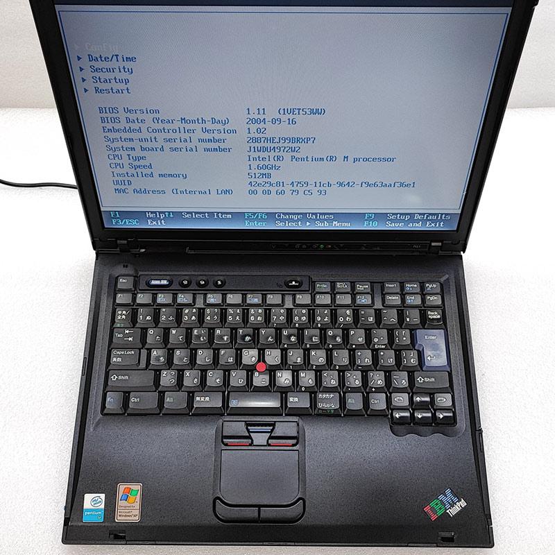 ジャンク品 IBM ThinkPad R51 2887 ジャンクPC ジャンクパソコン 保証なし OS無し ACアダプタ 付き｜gtech｜03