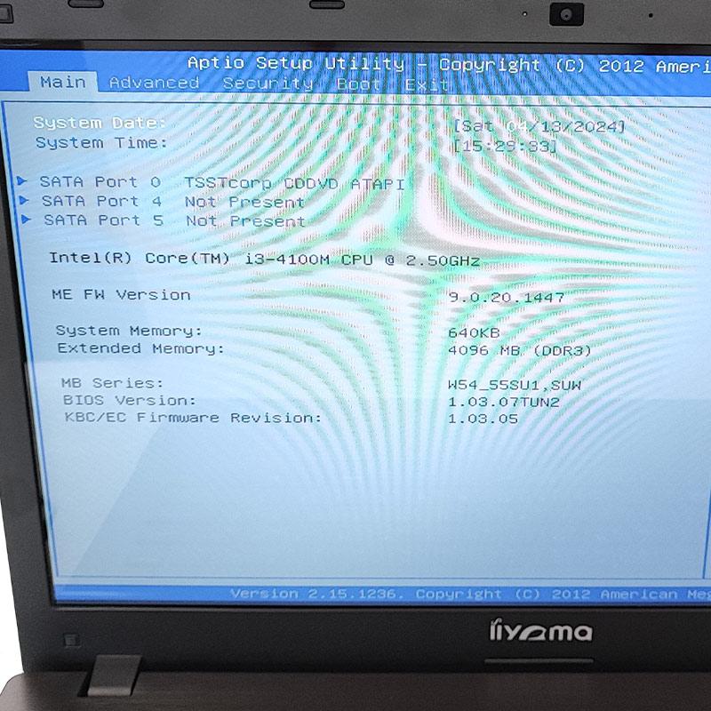 ジャンク品 iiyama W550SU ジャンクPC ジャンクパソコン 保証なし OS無し ACアダプタ付き｜gtech｜02