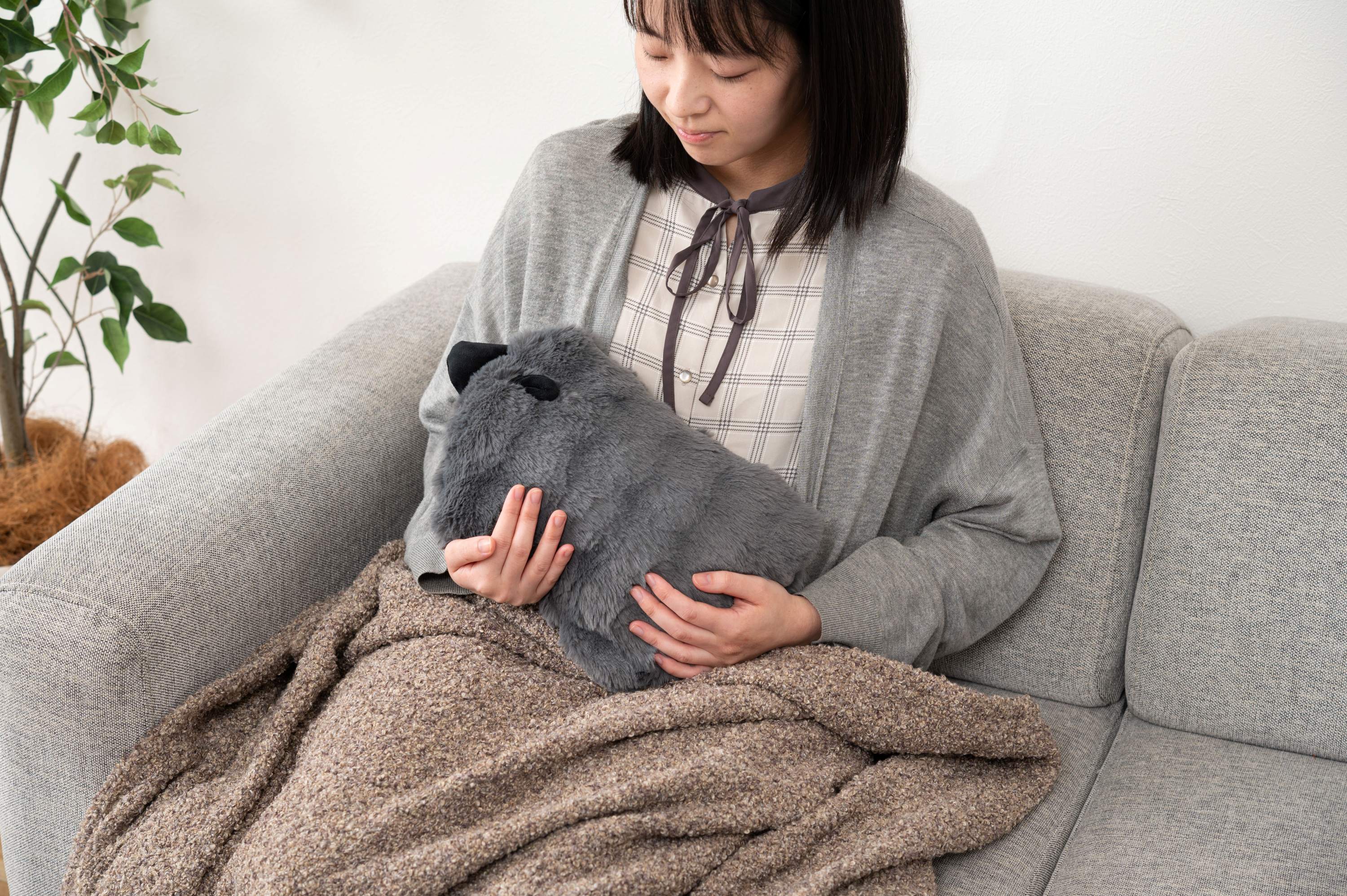 くり返し使える蓄熱式の湯たんぽ