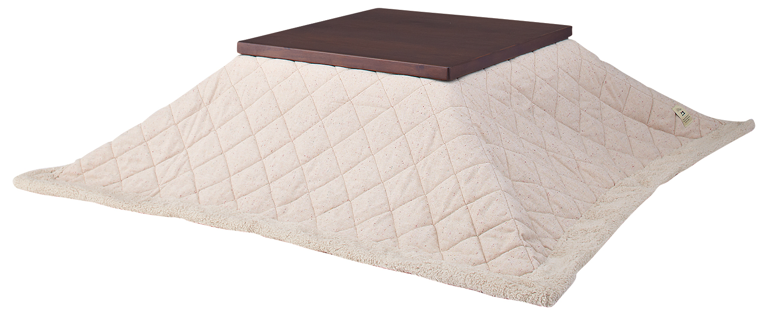 薄掛こたつ布団 正方形 ツイード シープボア 裏面フリース コタツ布団 こたつ掛け布団 シンプル おしゃれ 冬 |  | 01