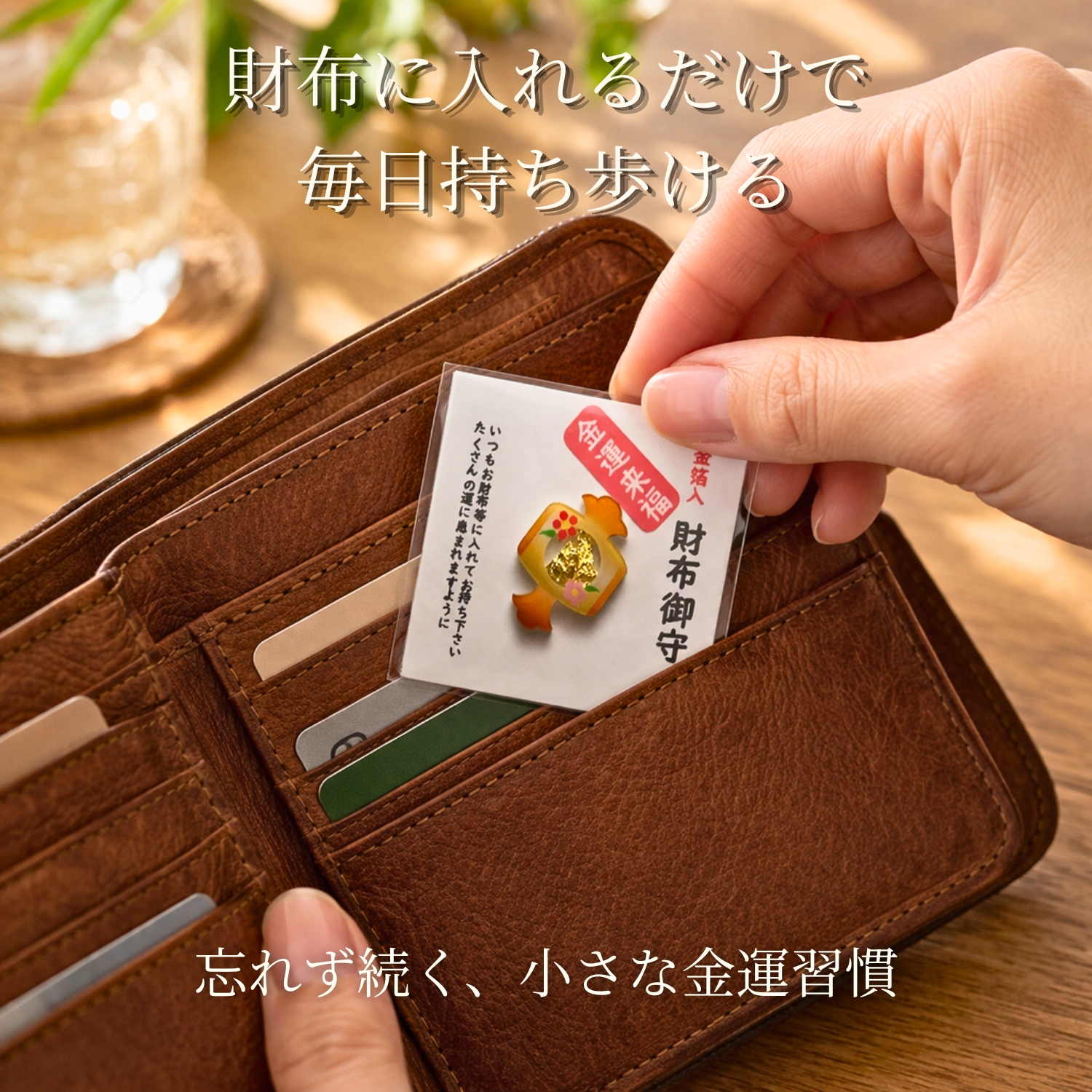 財布御守 金箔入り 全5種