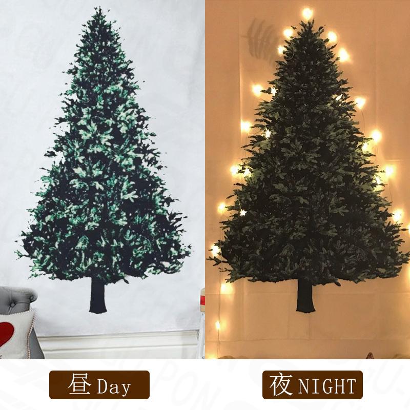 クリスマス タペストリー タペストリー 壁掛け おしゃれ 和風 大判 飾り方 ツリー クリスマスツリー 飾り オーナメント Ledライト インテリア 壁掛け 玄関 即納 18a004sdgb グーポンショップ 通販 Yahoo ショッピング