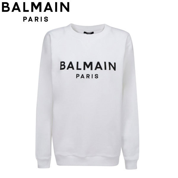 BALMAIN バルマン ホワイト トレーナー サイズM 入園 入学 就職 母の日 父の日 ギフト : balm-001 : plumber - 通販  - Yahoo!ショッピング