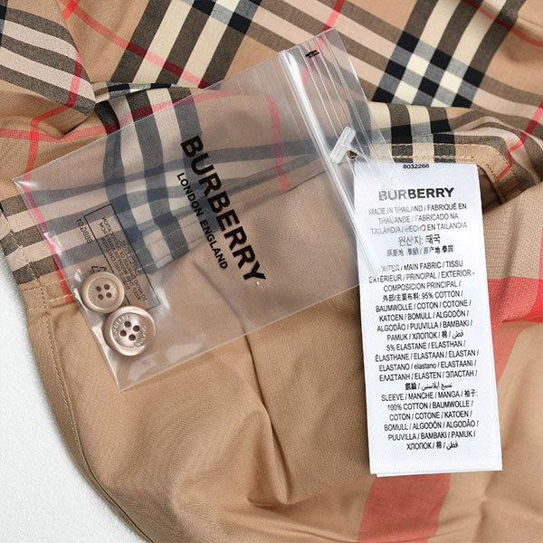 バーバリー　トップス BURBERRY バーバリー メンズ ストレッチ長袖シャツ Sサイズ 入園