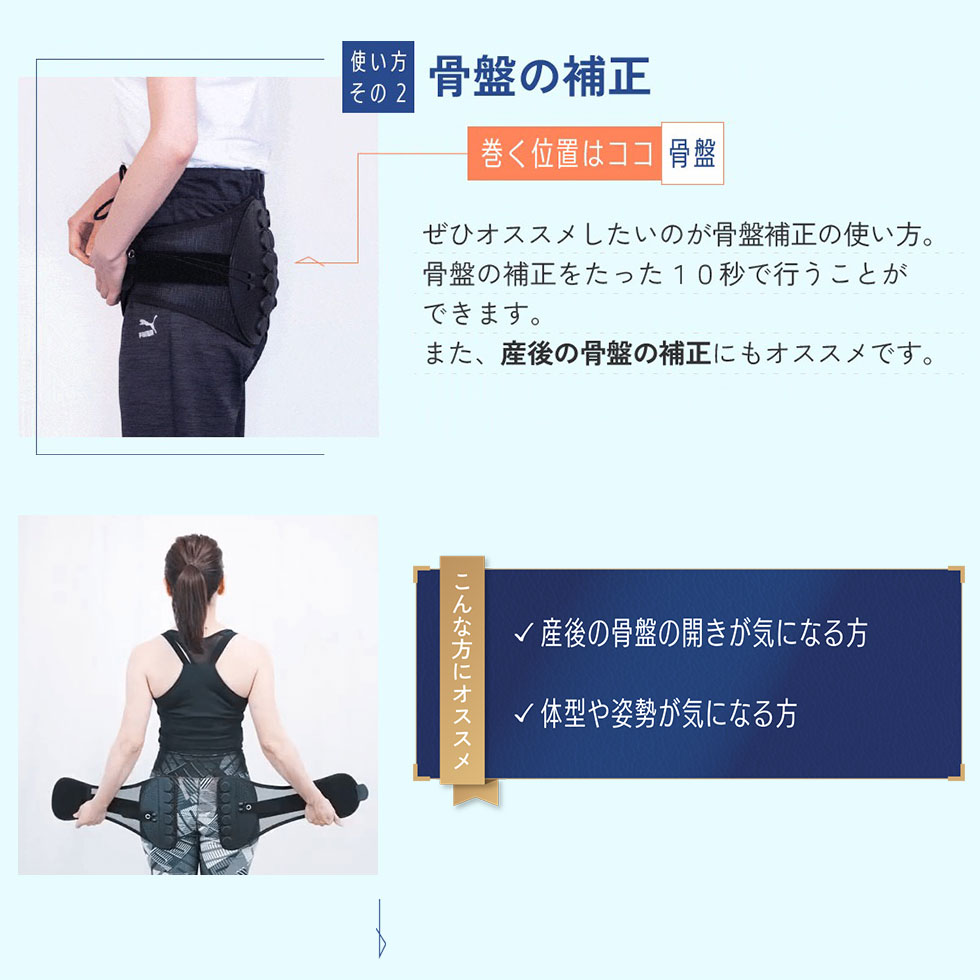 ガードナーベルト/Guardner Belt/仙腸骨/腰痛/猫背/骨盤矯正 | tspea.org