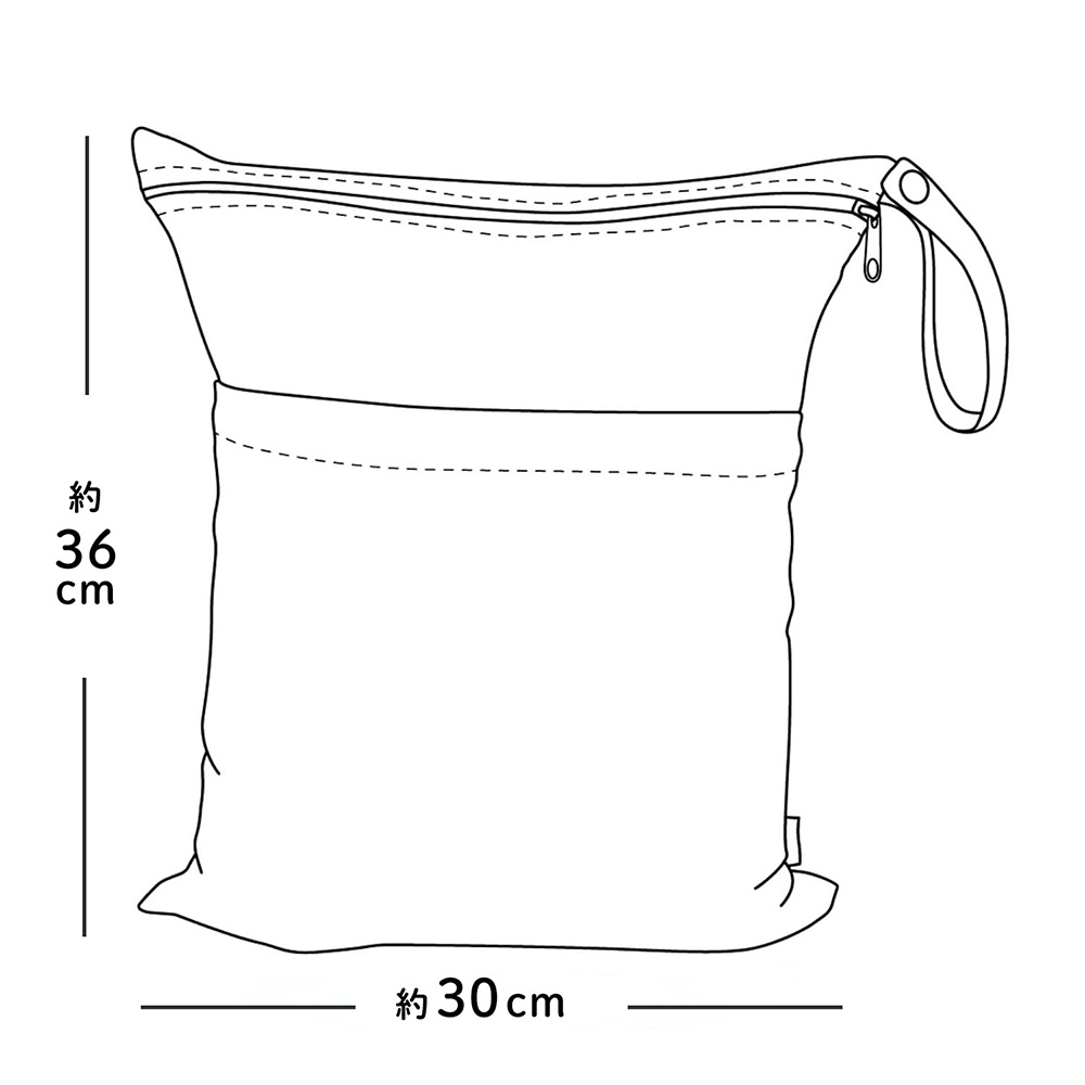 Panosパノスウエットバッグ防水バッグ保育園幼稚園ウェットバッグ防水ポーチおむつポーチプールバッグオムツポーチ汚れ物入れお風呂バッグ温泉バッグスイミングバッグビーチバッグジムヨガ水泳スポーツトラベルポーチ旅行