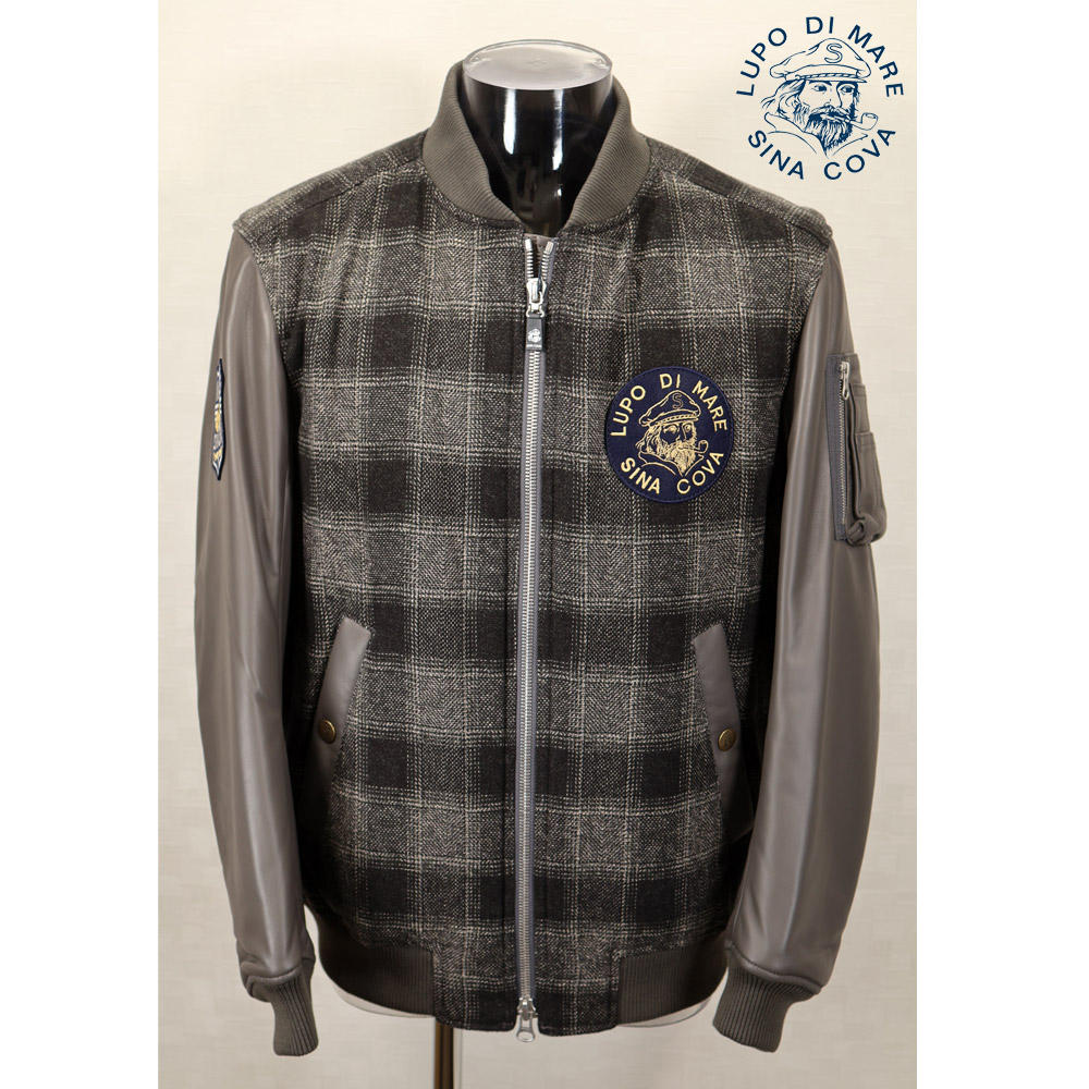 SINA COVA/シナコバ レザージャケット MA-1 フライトジャケット SINA COVA（シナコバ） ☆2025 秋冬 新作 シナコバ【*001