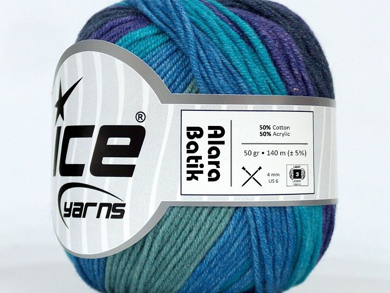 ICE Yarns アララバティック アクリルコットン毛糸 : ice-alarabatik