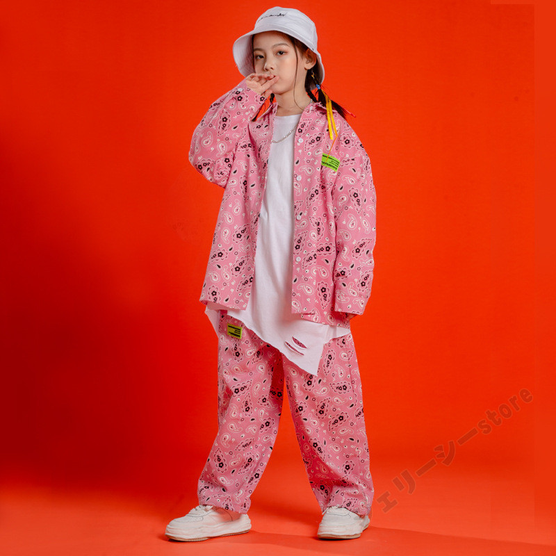 SALE／58%OFF】 キッズダンス衣装 ヒップホップ 子供服 K-POP 女の子