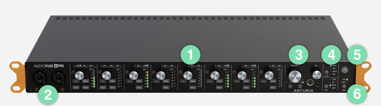ARTURIA AudioFuse 8Pre │ オーディオ・インターフェース