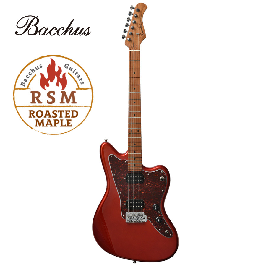 Bacchus Universe Series BJM-3-RSM/M -CAR- │ レッド《エレキギター