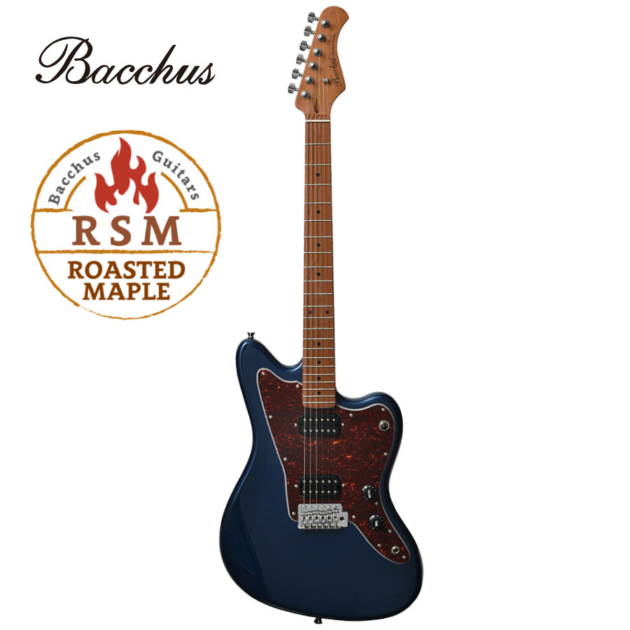 Bacchus Universe Series BJM-3-RSM/M -DLPB- │ ブルー《エレキギター