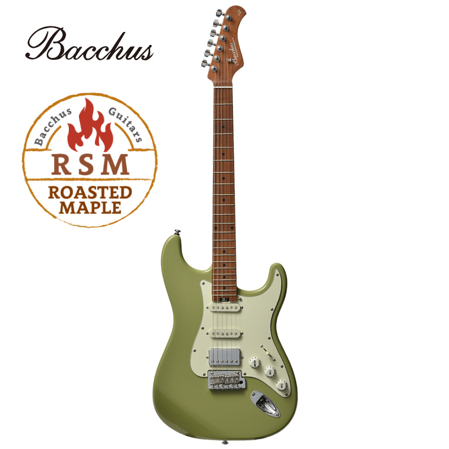 Bacchus Global Series BSH-STD25 RSM/M -SFR- │ グリーン《エレキギター》 : bshstd25-rsm-sfr  : ギタープラネット Yahoo!ショップ - 通販 - Yahoo!ショッピング