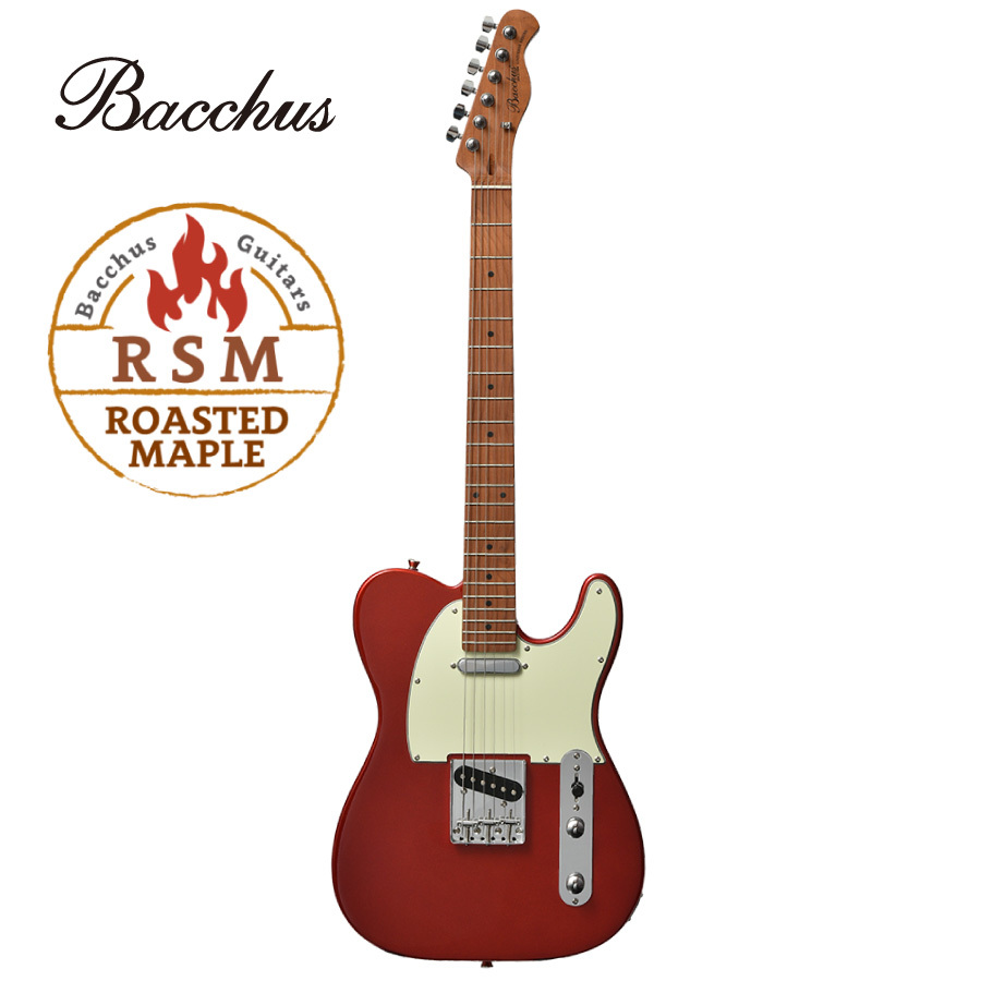 Bacchus Universe Series BTE-1-RSM/M -CAR- │ レッド《エレキギター