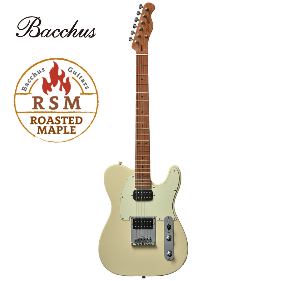 Bacchus Universe Series BTE-3-RSM/M -OWH- │ ホワイト《エレキ