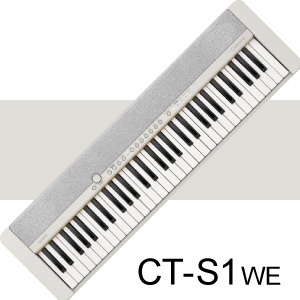 CASIO（カシオ） CASIO Casiotone CT-S1WH │ 61鍵盤 キーボード