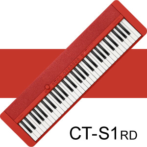 CASIO（カシオ） CASIO Casiotone CT-S1RD │ 61鍵盤 キーボード