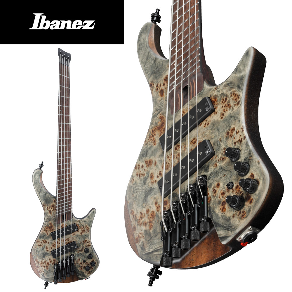 Ibanez EHB1505MS BIF ヘッドレス マルチスケール 5弦ベース Ibanez アイバニーズ EHB1505MS BIF 5弦 ヘッドレスベース Black
