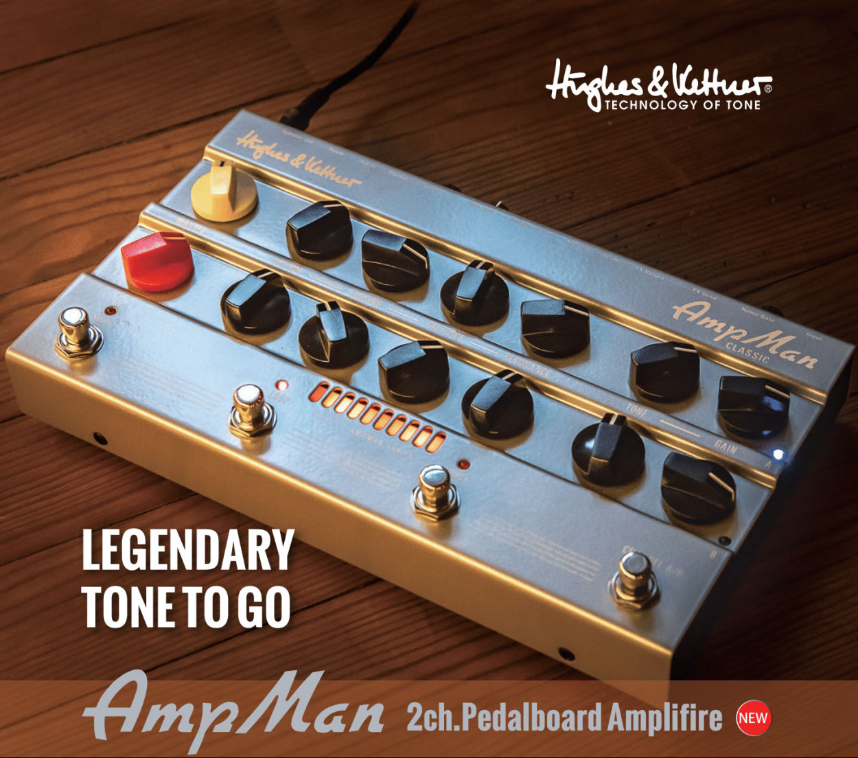 Hughes&Kettner AmpMan CLASSIC【HUK-AM/CL】 《エフェクター