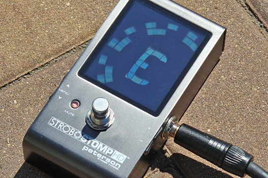 peterson STROBE TUNERS StroboStomp HD │ ストロボチューナーペダル