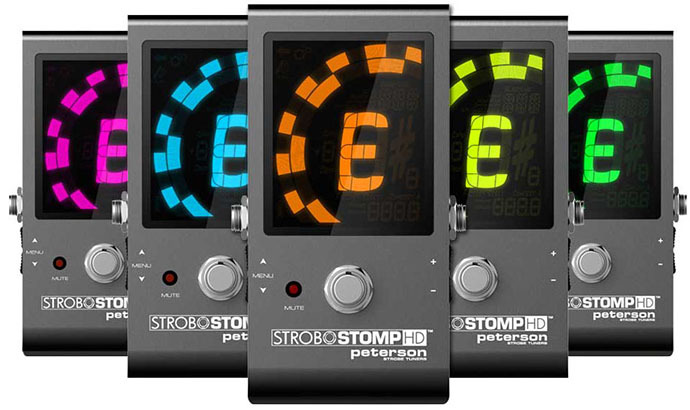 peterson STROBE TUNERS StroboStomp HD │ ストロボチューナーペダル