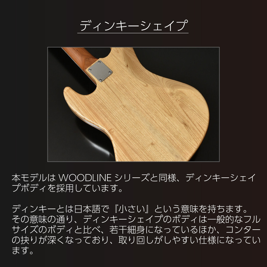 Bacchus Global Series WL4-ASH33 RSM/M -STB-《ベース