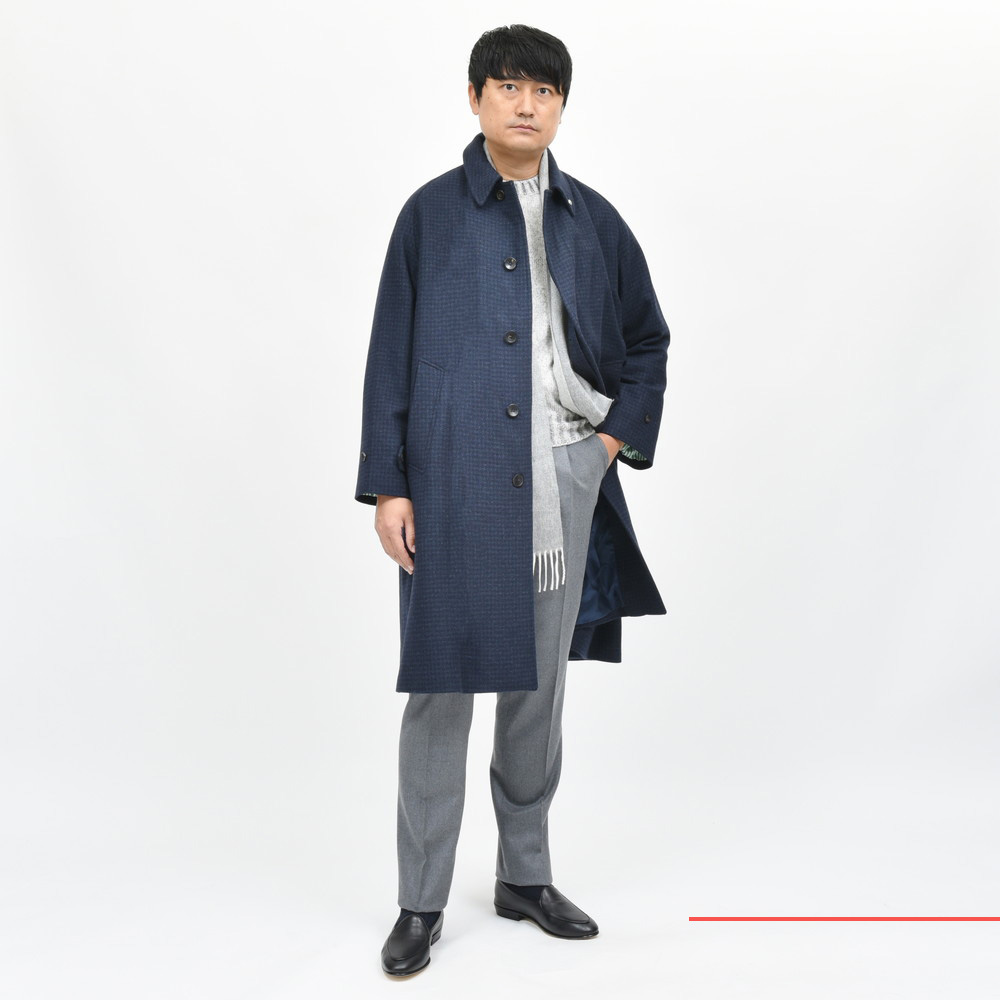 Whiteley&Green HUDDERSFIELD ステンカラーコート 36 Whiteley&Green【ホワイトリー＆グリーン】ステンカラーコート