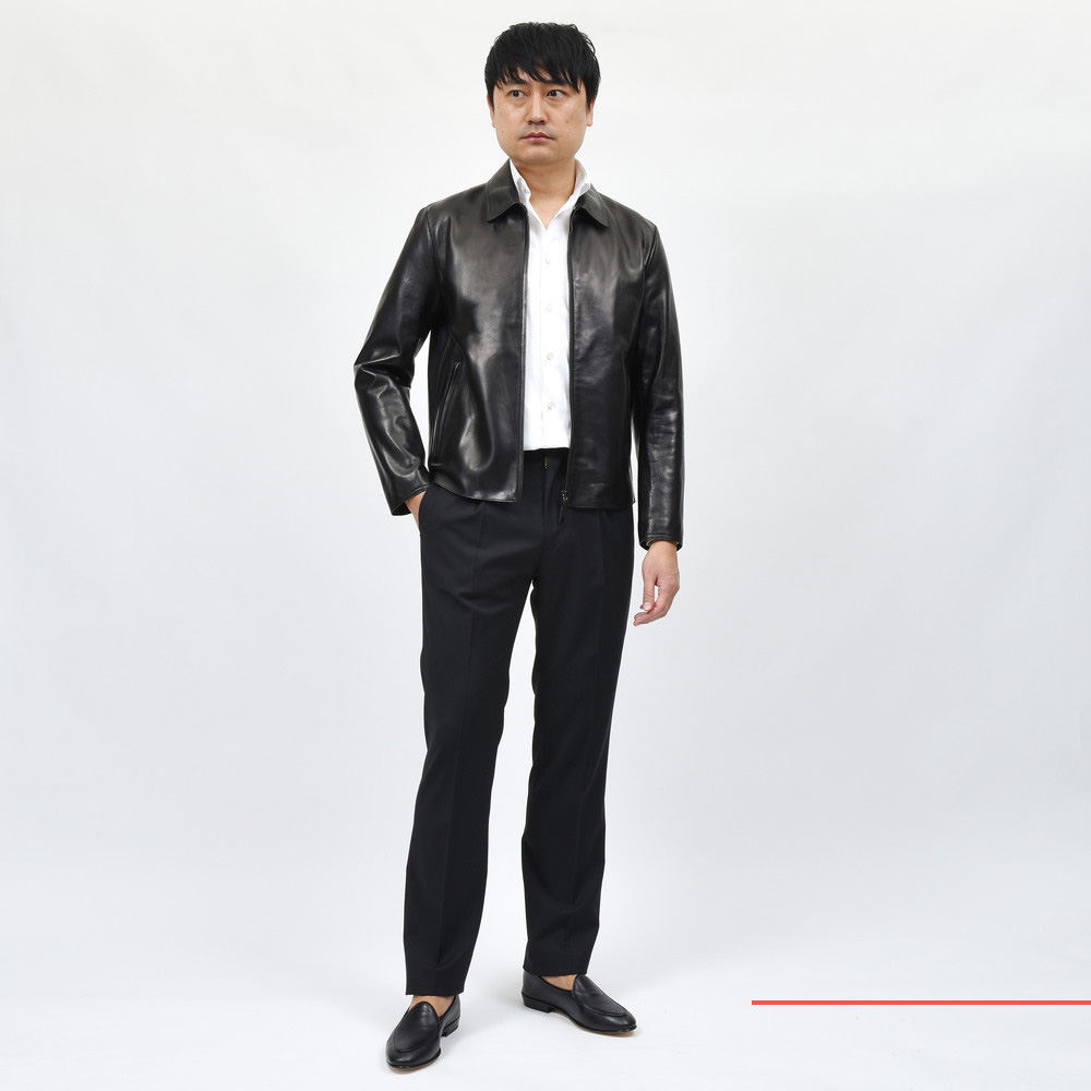 ALTACRUNA（アルタクルーナ）ラムレザーシングルライダース 84641