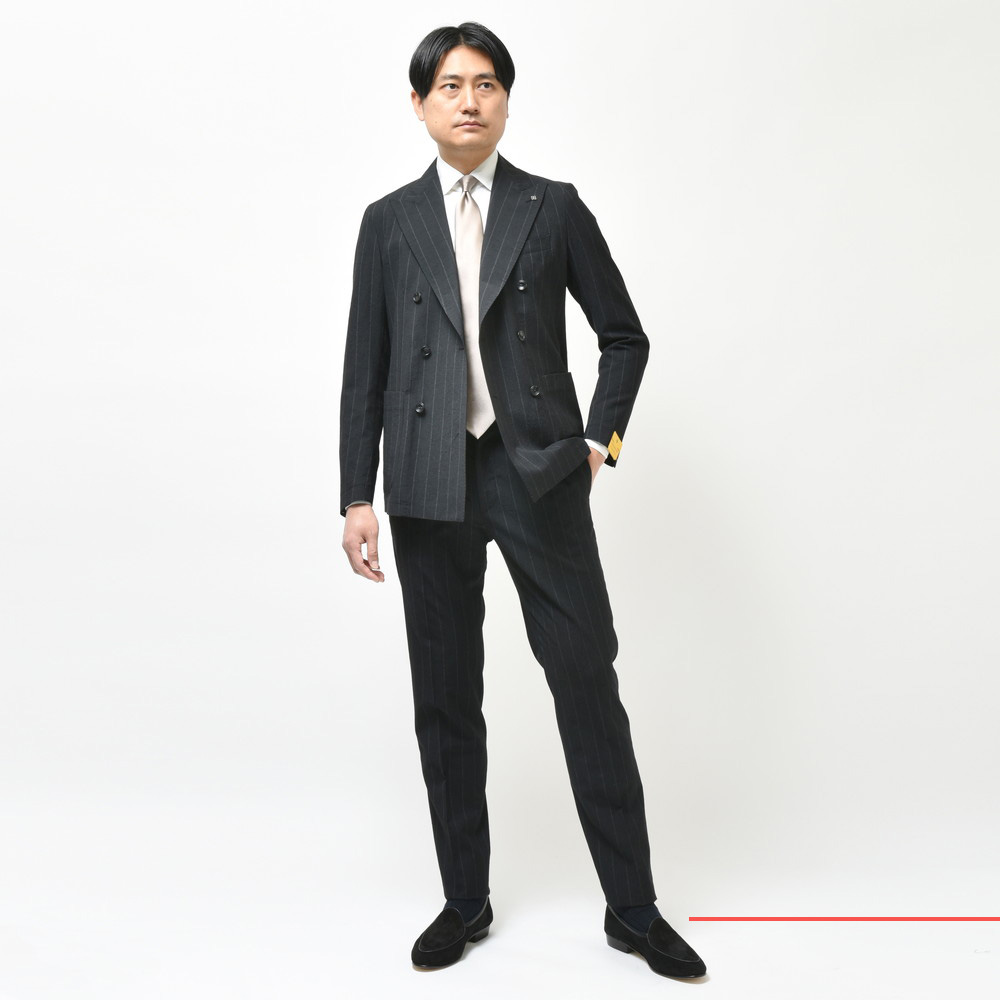 TAGLIATORE（タリアトーレ）DARRELダレル ウールシアサッカーチョーク