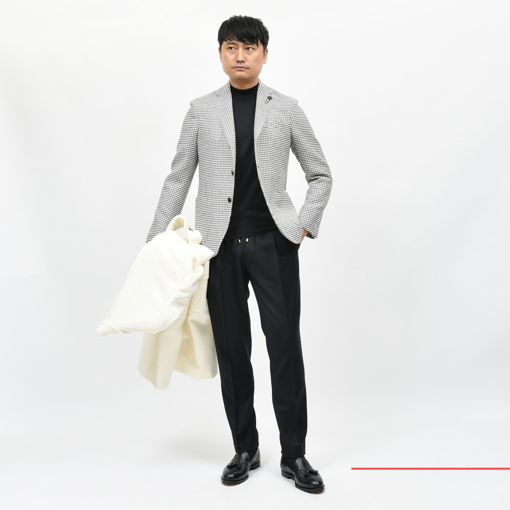 LARDINI（ラルディーニ）ADVANCEアドヴァンス ウールライトツィード