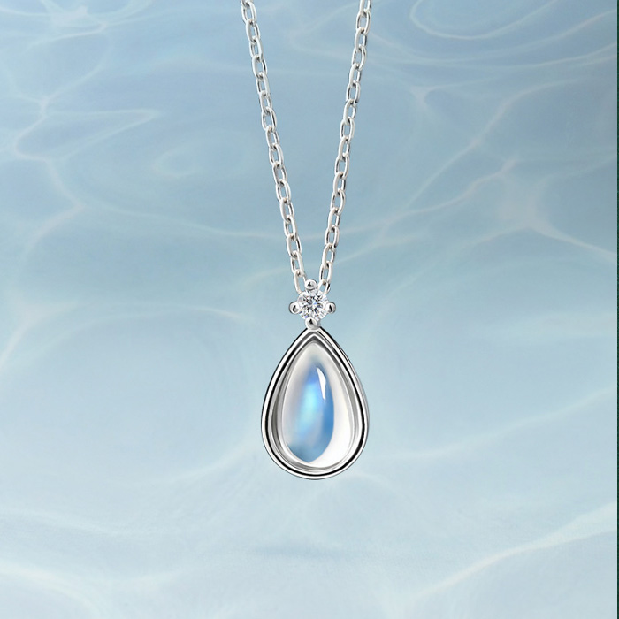 gulamu jewelry 爆買 ネックレス レディース ムーンストーン風