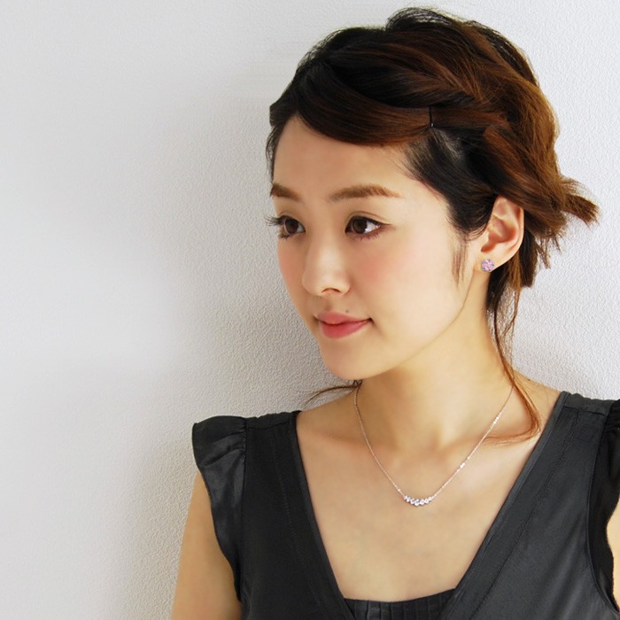 sakura♡ ジュエッテ　シルバーオーバル型ピアス 限定商品【SAKURA PEARL】のご紹介 | スタージュエリー | 大丸