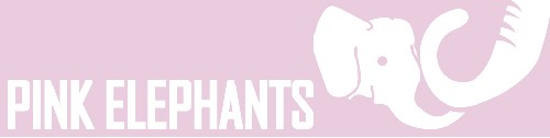 PINK ELEPHANTS ロゴ