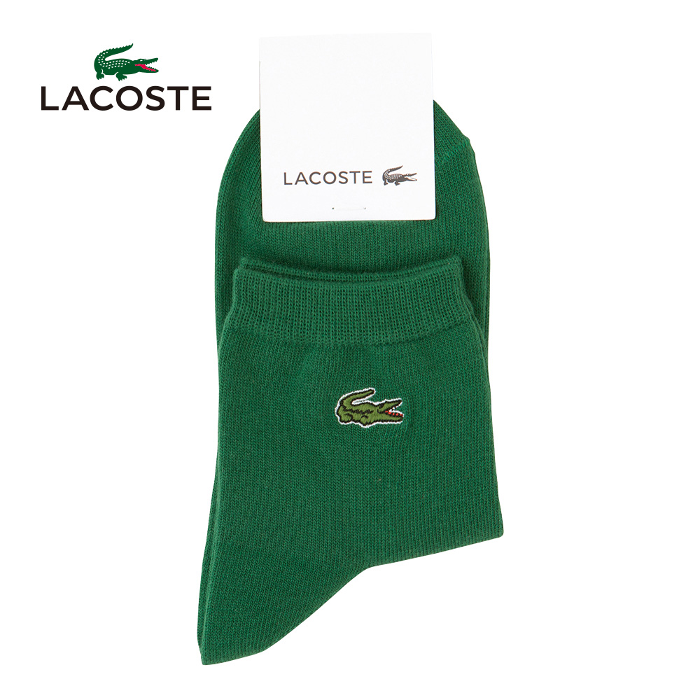 ラコステ ソックス レディース 年間 靴下 綿混 スニーカー丈 刺繍 カジュアル LACOSTE GUNZE グンゼ 22-24 LTS602｜gunze｜05