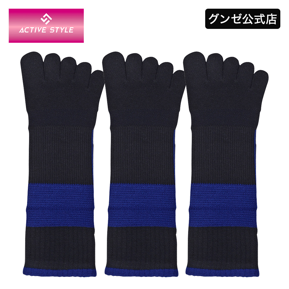 ACTIVE STYLE（アクティブスタイル） グンゼ 5本指ソックス レディース