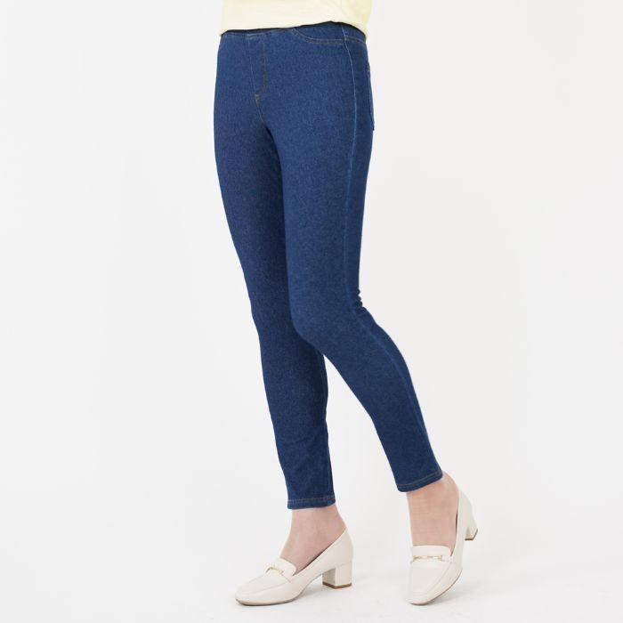 【セール】 グンゼ スキニーパンツ レディース 年間 トゥシェ ストレッチ デニム 美脚 GUNZE Tuche TZM81K M-LL