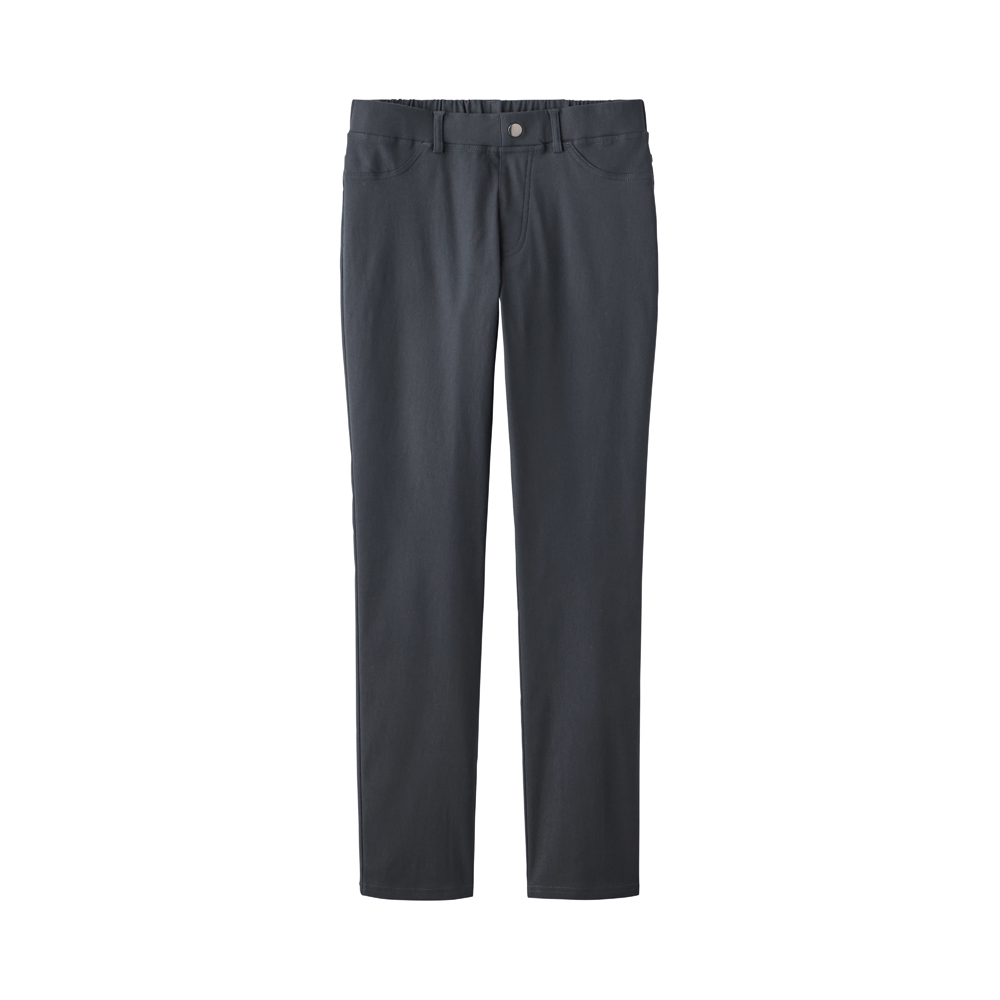 Tuche グンゼ レーヨン混 裏起毛 ストレートパンツ 秋 冬 レディース