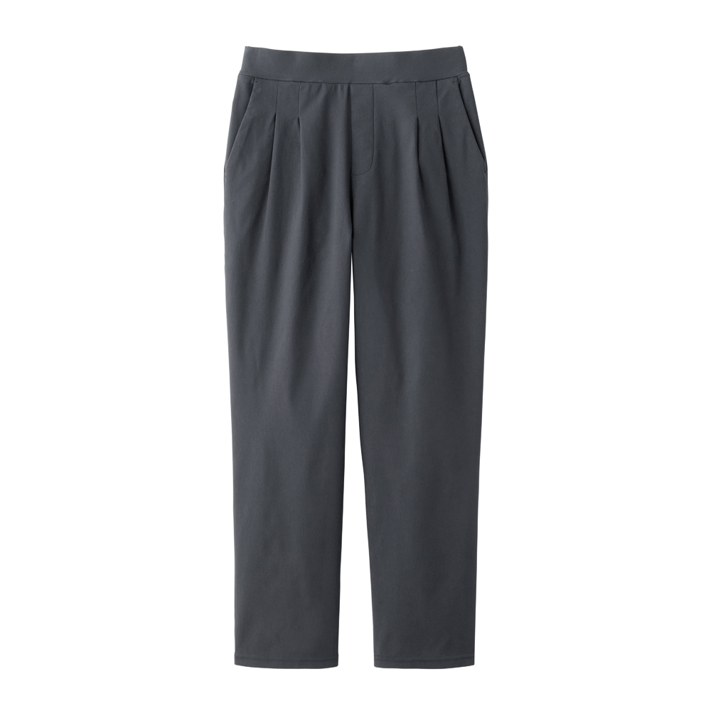 Tuche グンゼ 裏起毛 ストレートパンツ レーヨン 秋 冬 レディース