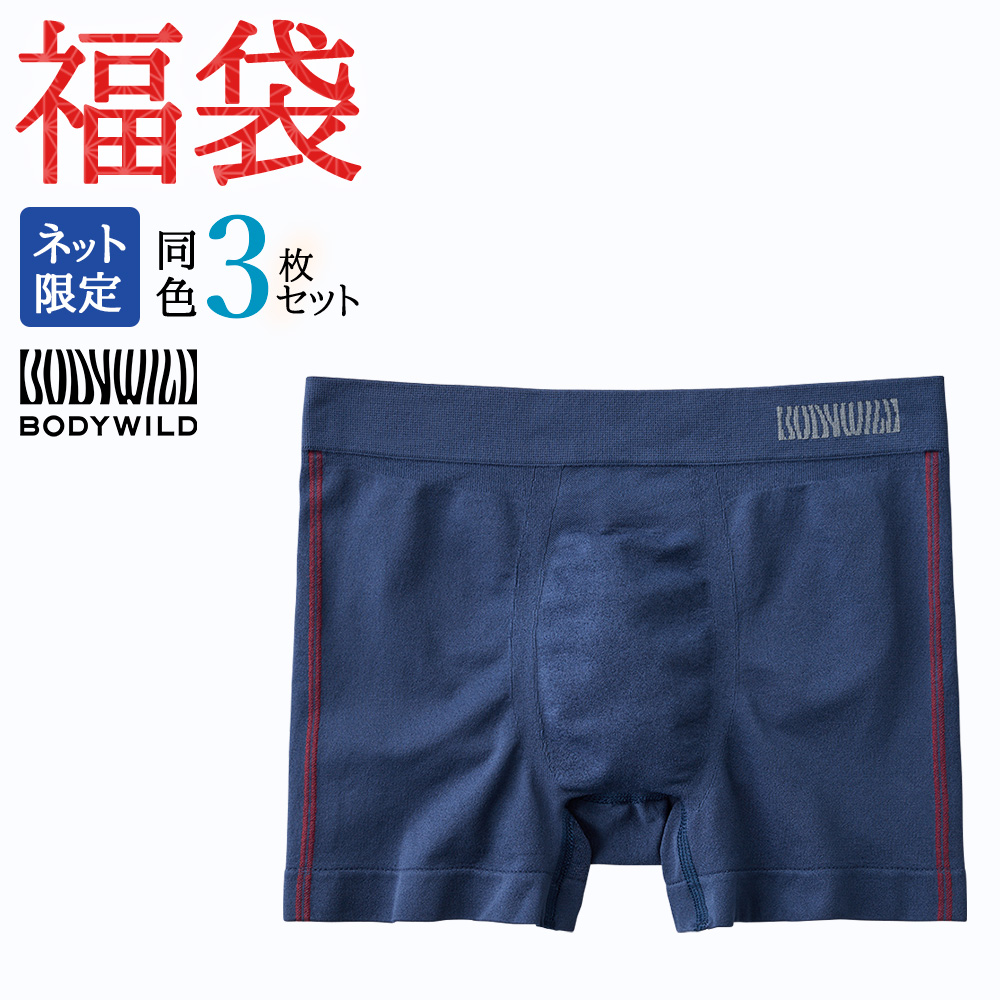 BODY WILD（ボディワイルド） 福袋 2026 メンズ グンゼ公式 ボクサー