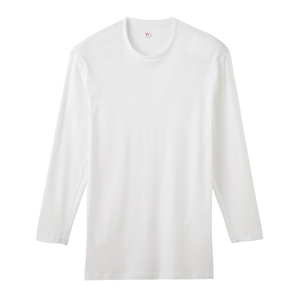 グンゼ インナー 肌着 メンズ 9分袖 丸首 冬 綿100 暖かい あったか 発熱 綿