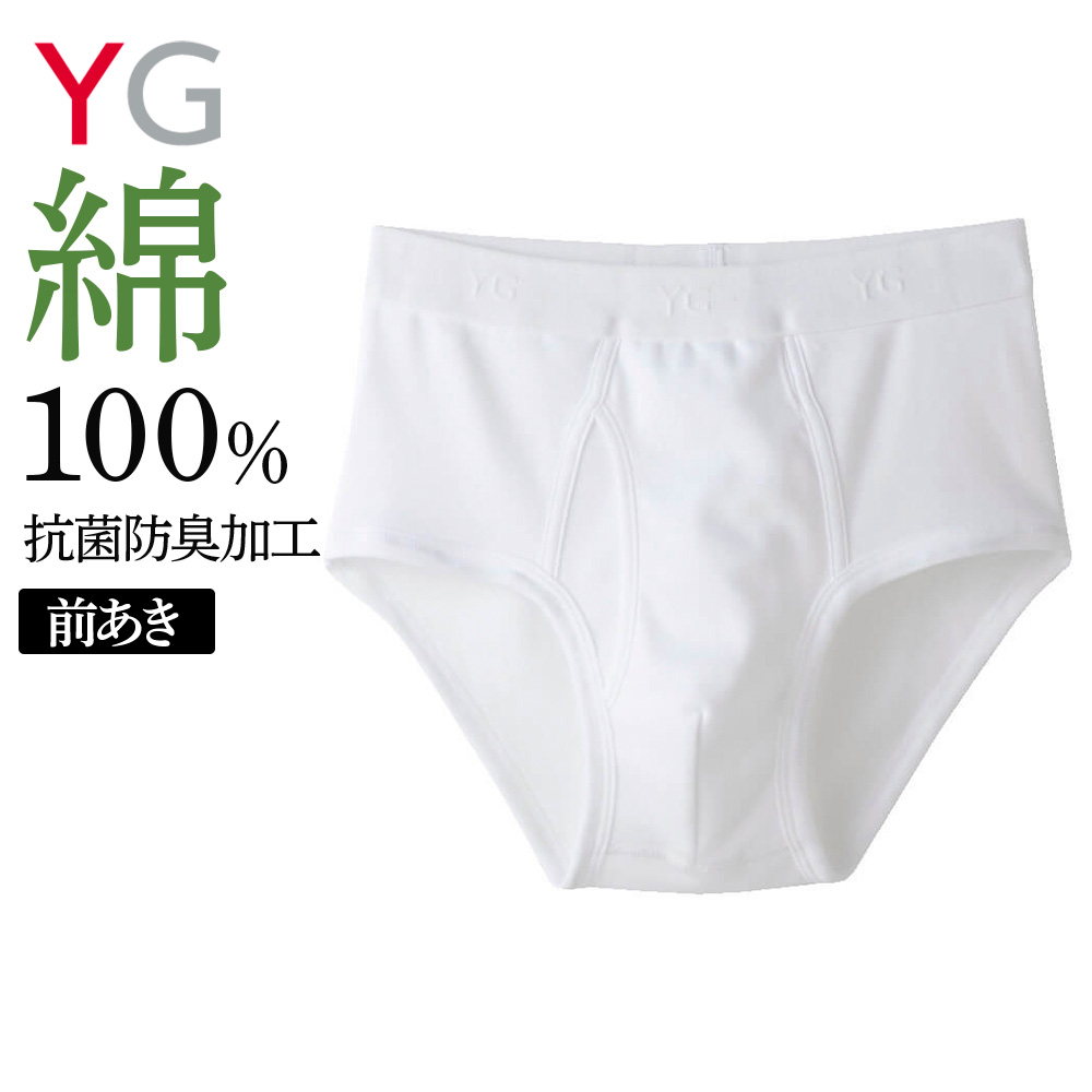 YG グンゼ スタンダードブリーフ メンズ オールシーズン 綿100% 抗菌