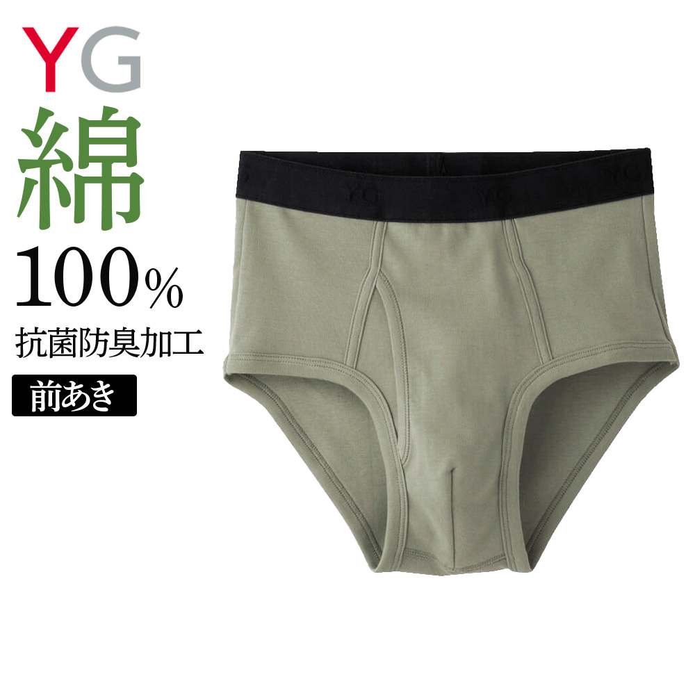 YG グンゼ スタンダードブリーフ メンズ オールシーズン 綿100% 抗菌