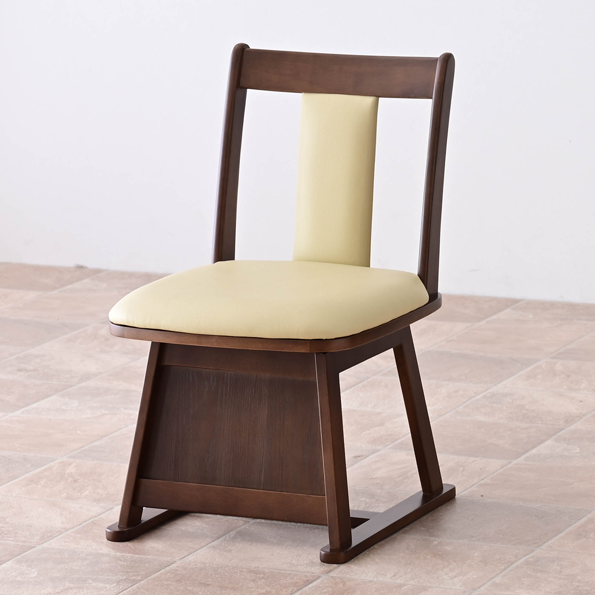 こたつ用チェア 1脚 回転 木製 回転椅子 回転チェア ダイニングチェア こたつチェア イス こたつ用 チェア チェアー レザー ダイニングこたつ 椅子 |  | 02