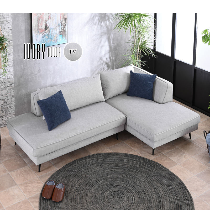 カウチソファー ソファ L字ソファ コーナーソファ 3人掛け 傷に強い